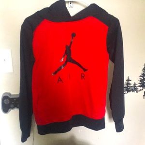 Red and black Jordan Hoodie